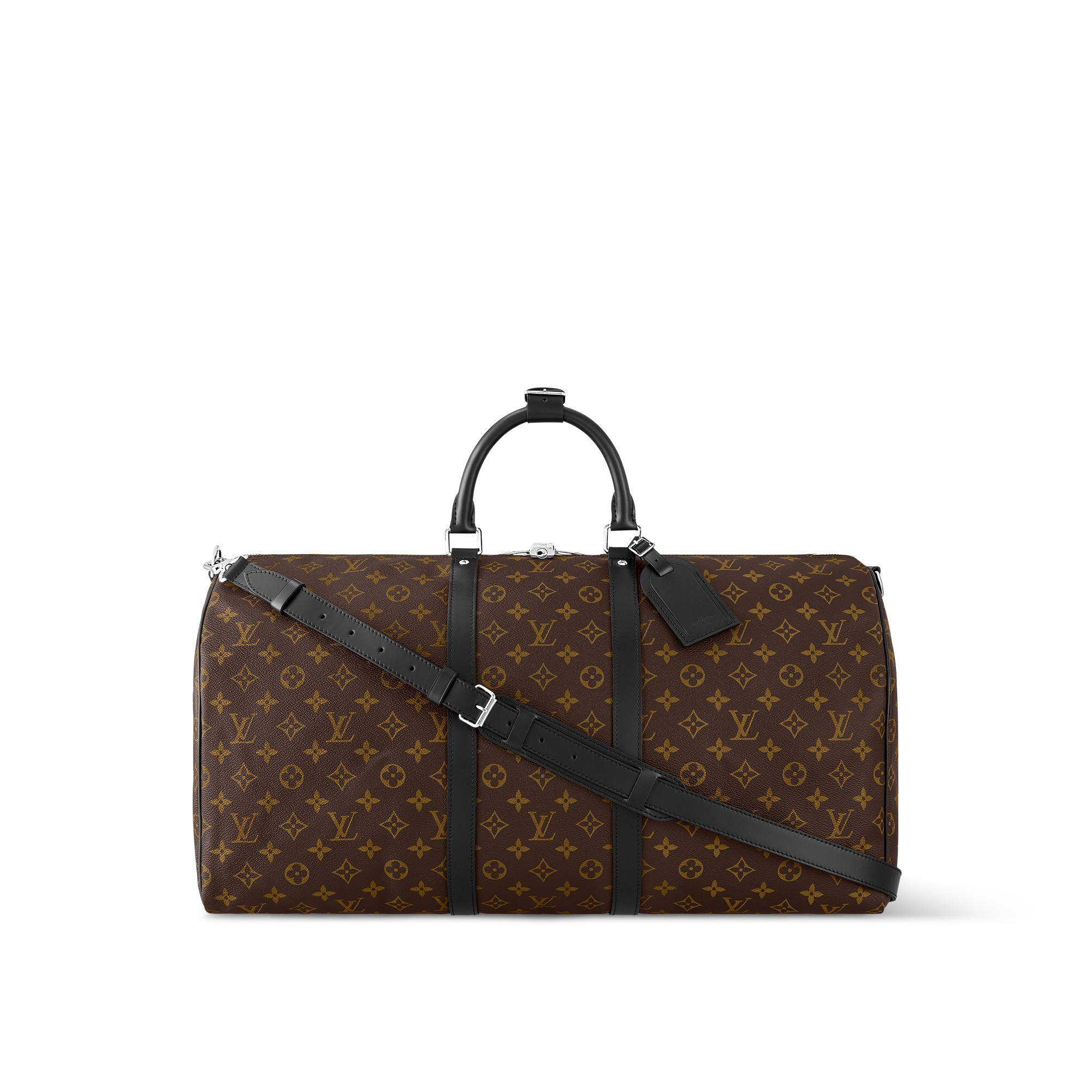 Keepall Bandoulière 55 Monogram Macassar - Artigos de Couro